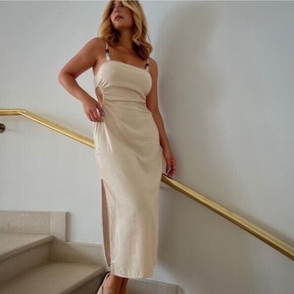 Zara Midi Cutout Dress - Picture 6 of 10